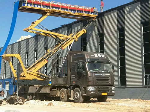 高空举升压瓦机