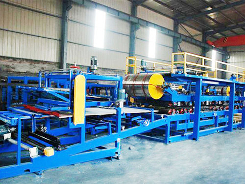 泡沫岩棉两用复合板一体机